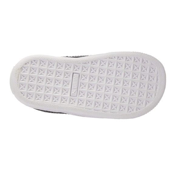 Puma Girls Basket Heart Patent Shoes - Picture 3 of 7